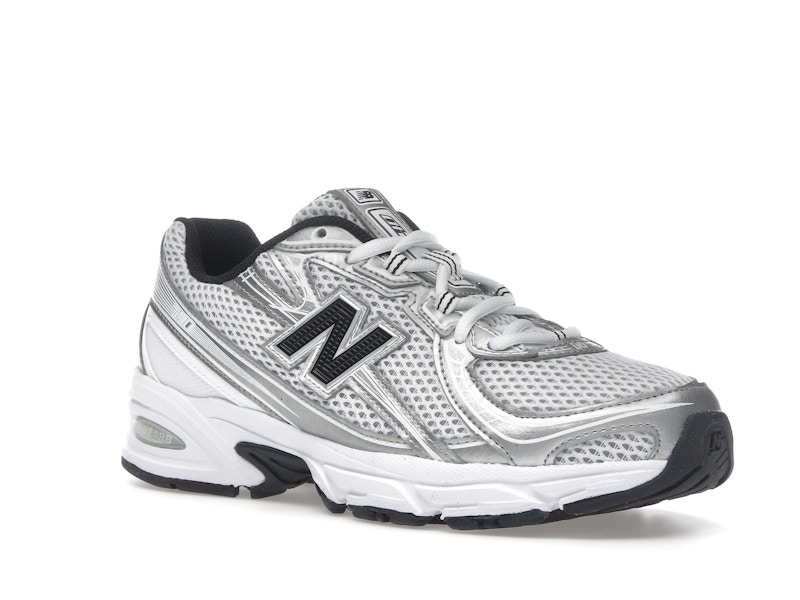 New Balance 740 White Silver Metallic Navy