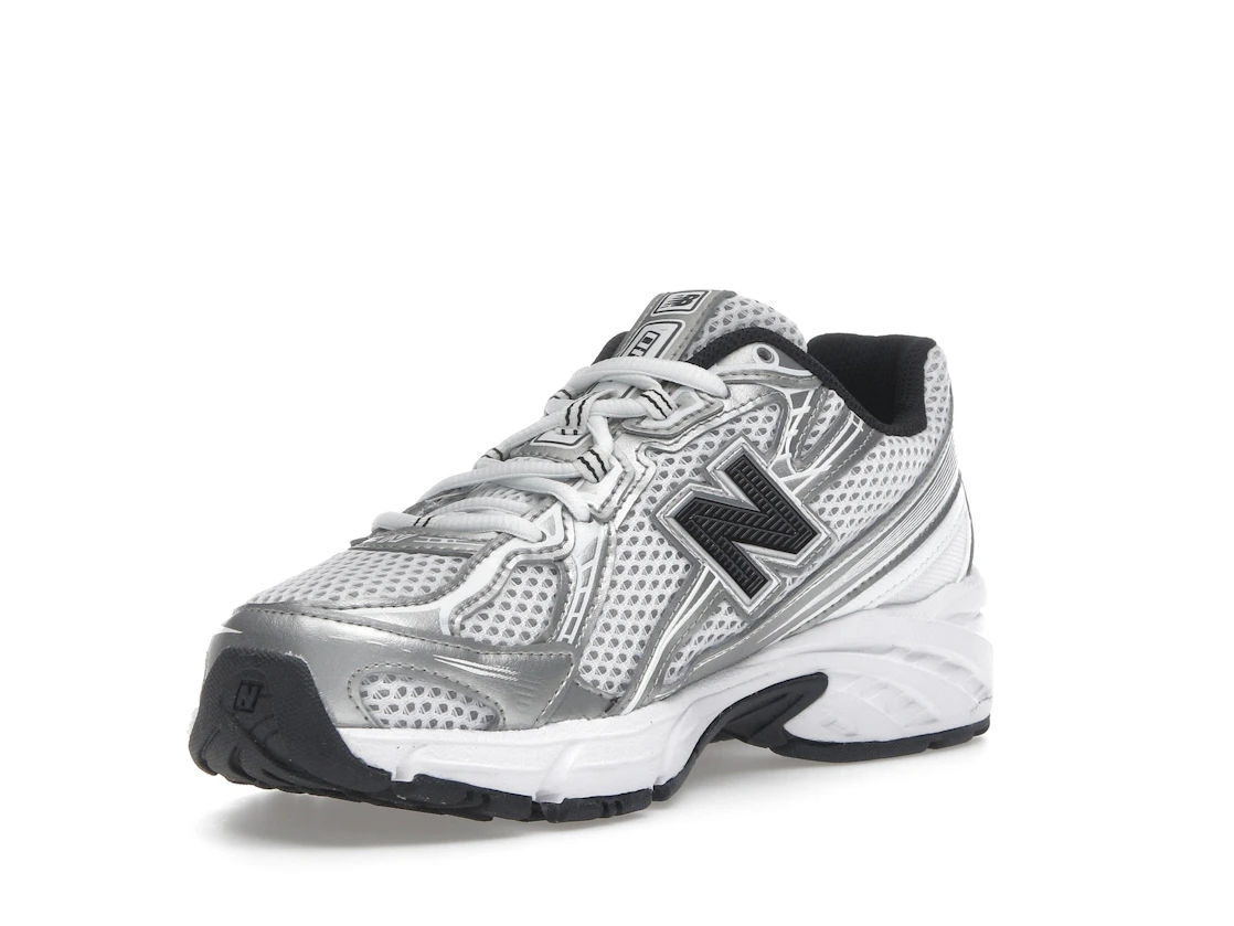 New Balance 740 White Silver Metallic Navy