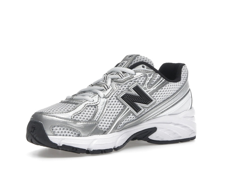 New Balance 740 White Silver Metallic Navy