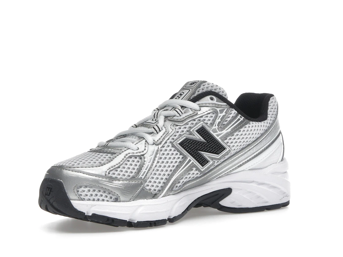 New Balance 740 White Silver Metallic Navy
