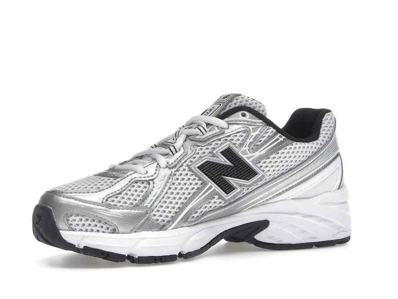 New Balance 740 White Silver Metallic Navy