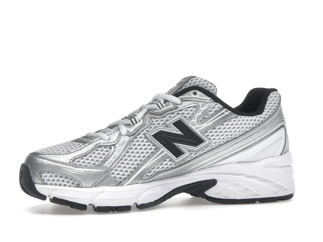 New Balance 740 White Silver Metallic Navy