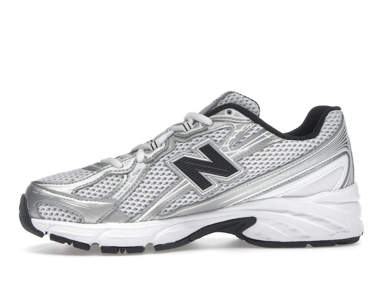 New Balance 740 White Silver Metallic Navy