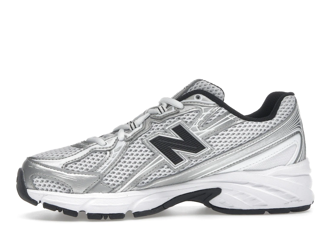 New Balance 740 White Silver Metallic Navy
