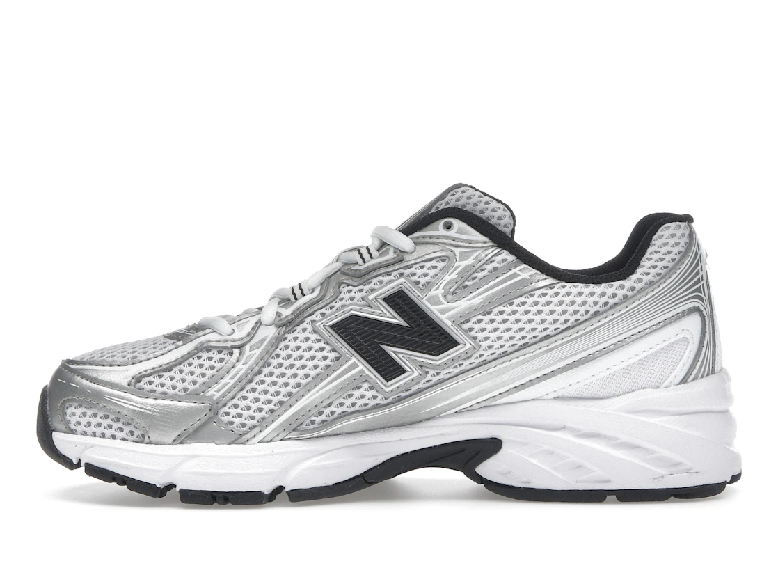 New Balance 740 White Silver Metallic Navy