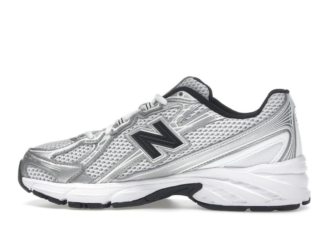 New Balance 740 White Silver Metallic Navy