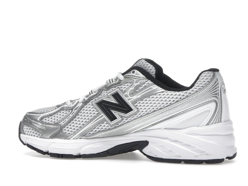 New Balance 740 White Silver Metallic Navy