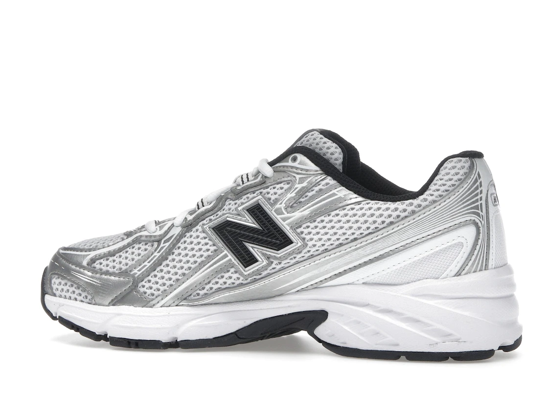 New Balance 740 White Silver Metallic Navy