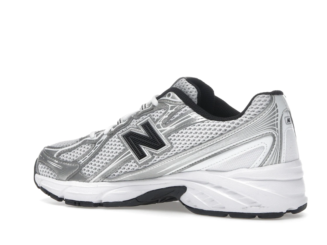New Balance 740 White Silver Metallic Navy