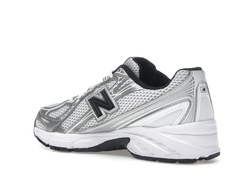 New Balance 740 White Silver Metallic Navy