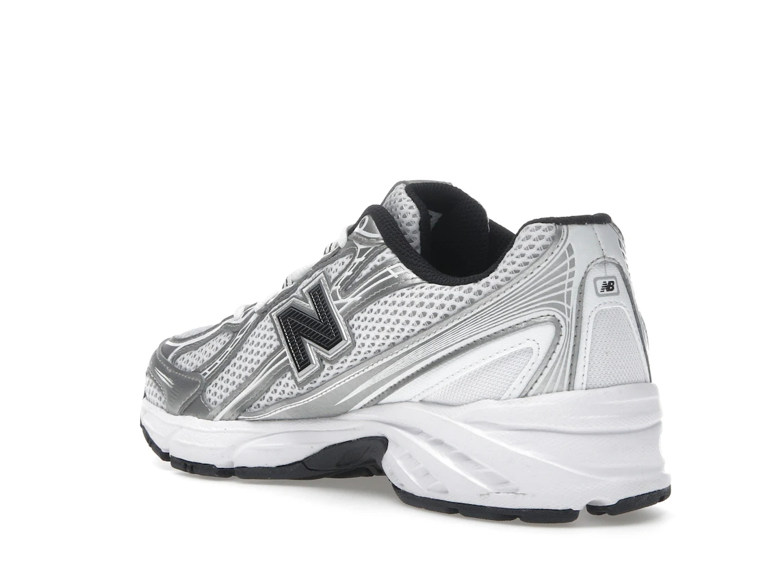 New Balance 740 White Silver Metallic Navy