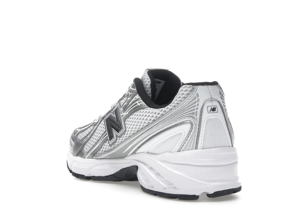 New Balance 740 White Silver Metallic Navy