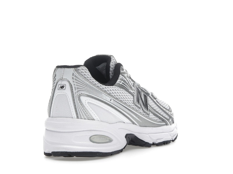 New Balance 740 White Silver Metallic Navy