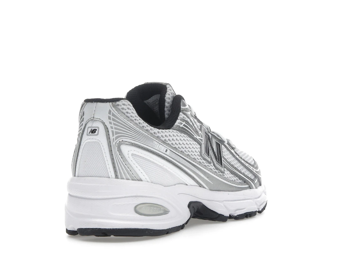 New Balance 740 White Silver Metallic Navy