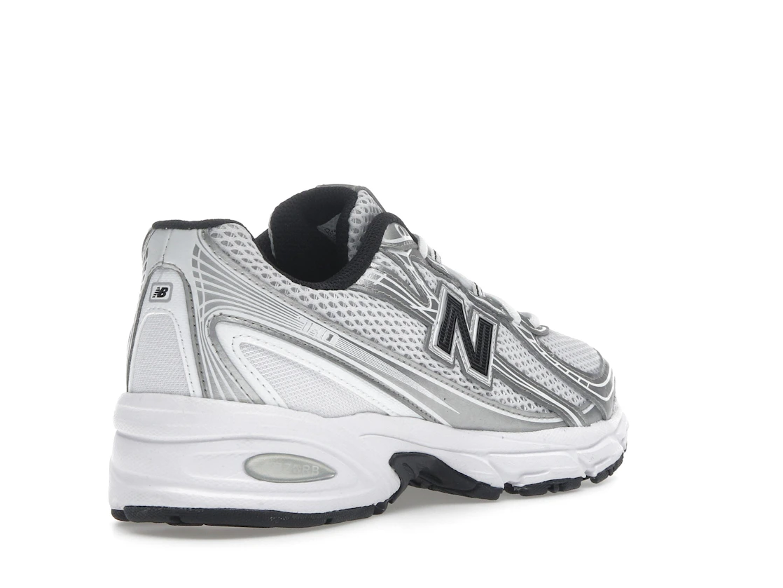 New Balance 740 White Silver Metallic Navy