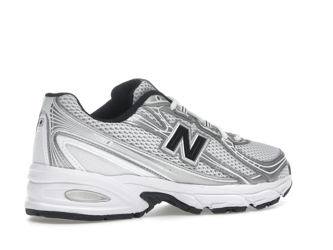 New Balance 740 White Silver Metallic Navy