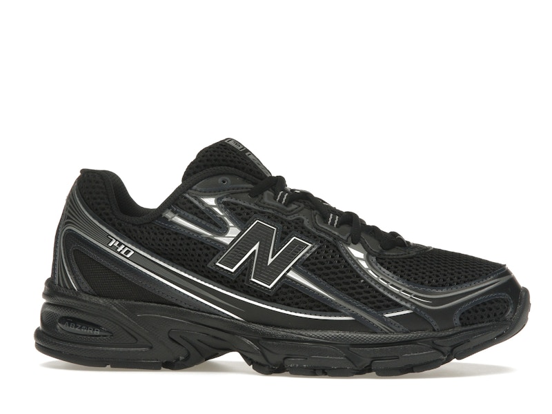 New Balance 740v2 Black Grey Silver
