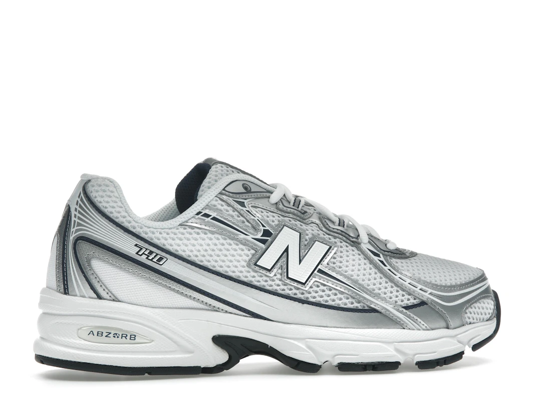 New Balance 740v2 White Shadow Grey Navy