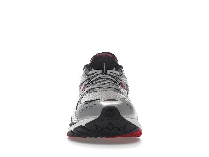 New Balance 860v2 White Silver Red