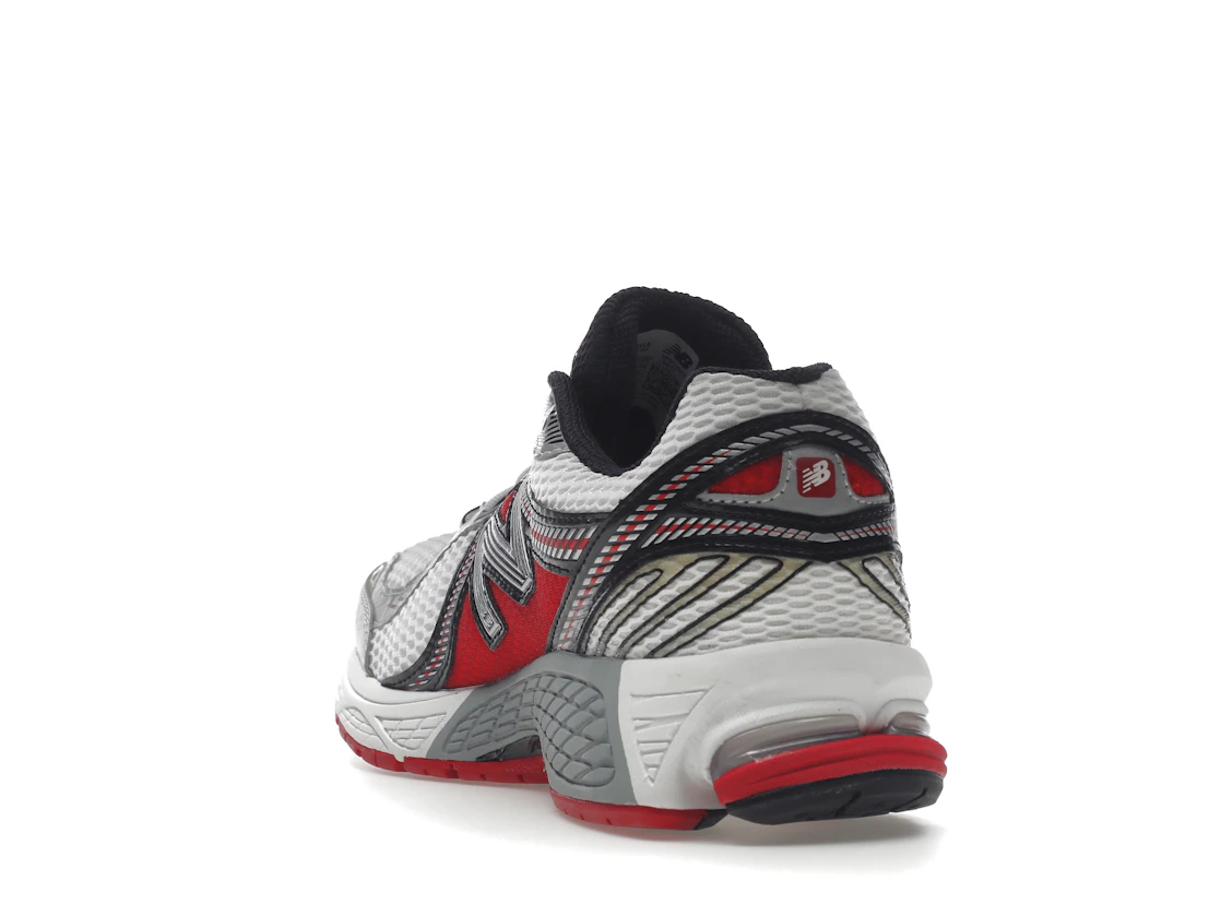 New Balance 860v2 White Silver Red