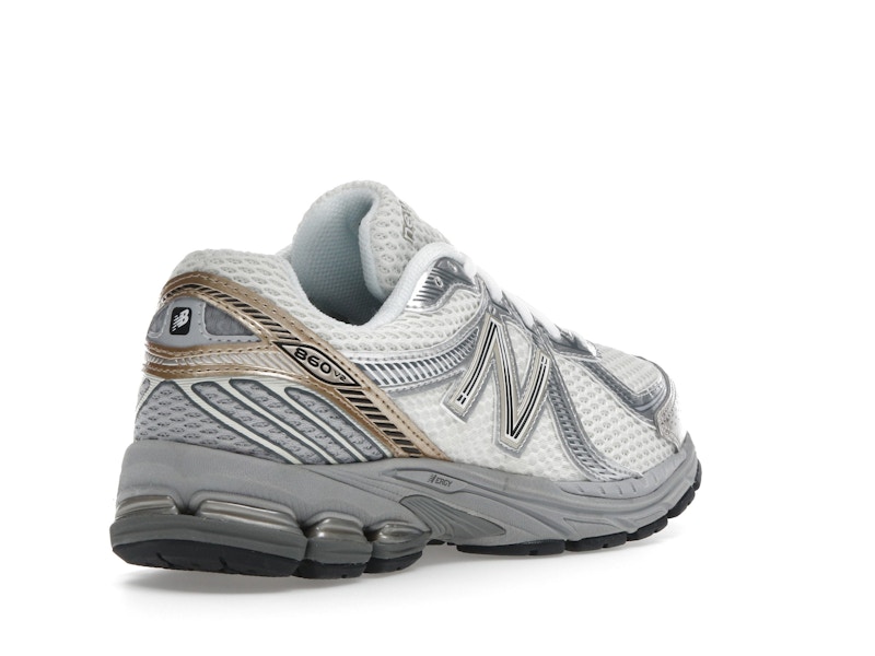 New Balance 860v2 Sea Salt Gold Metallic