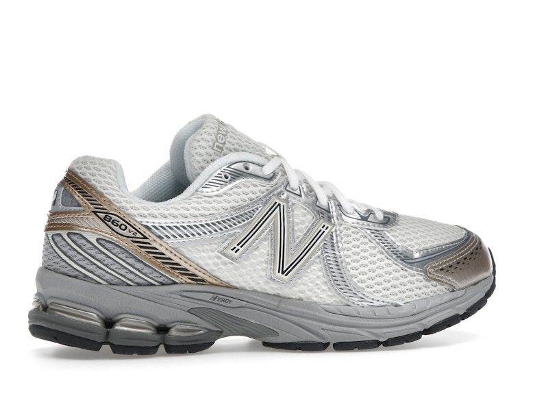 New Balance 860v2 Sea Salt Gold Metallic