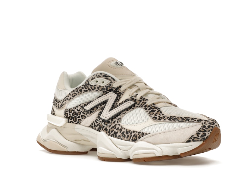 New Balance 9060 ASOS Exclusive Beige Brown Leopard Print