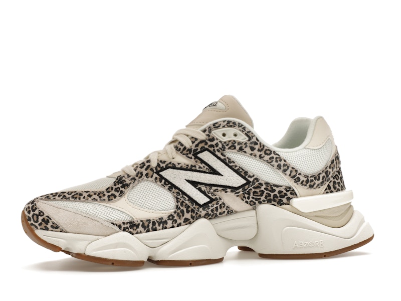 New Balance 9060 ASOS Exclusive Beige Brown Leopard Print