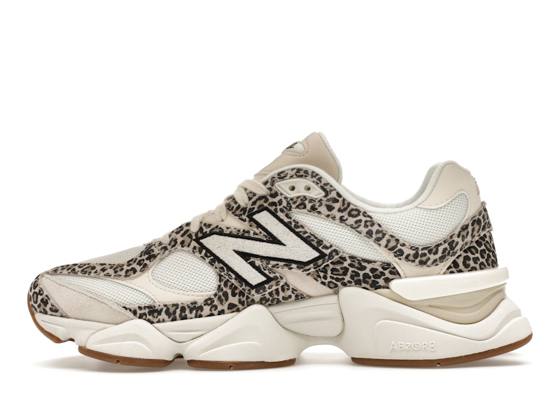 New Balance 9060 ASOS Exclusive Beige Brown Leopard Print