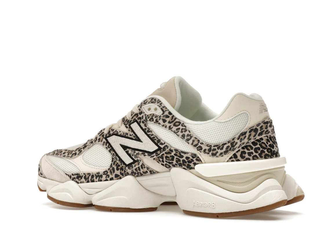 New Balance 9060 ASOS Exclusive Beige Brown Leopard Print