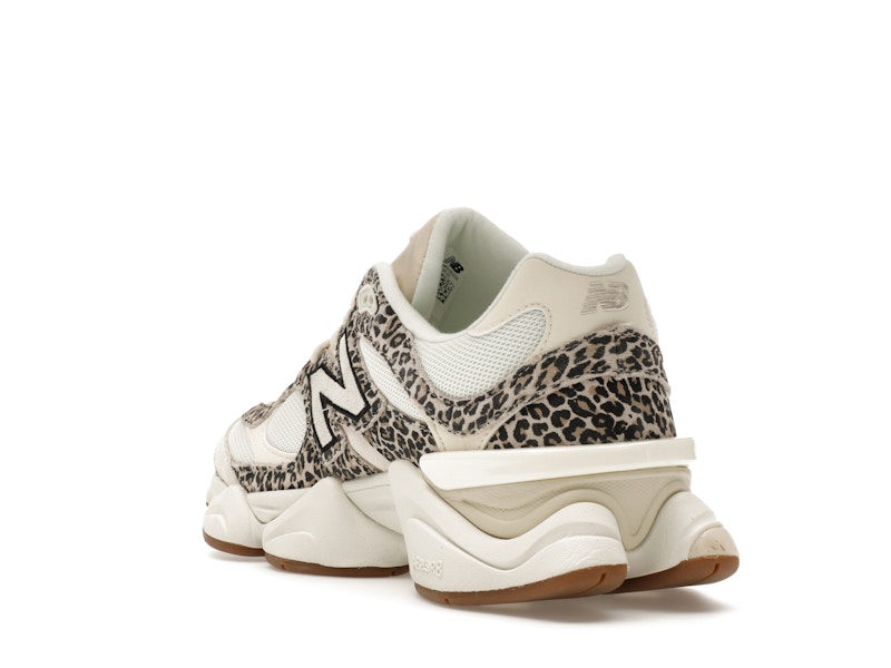 New Balance 9060 ASOS Exclusive Beige Brown Leopard Print