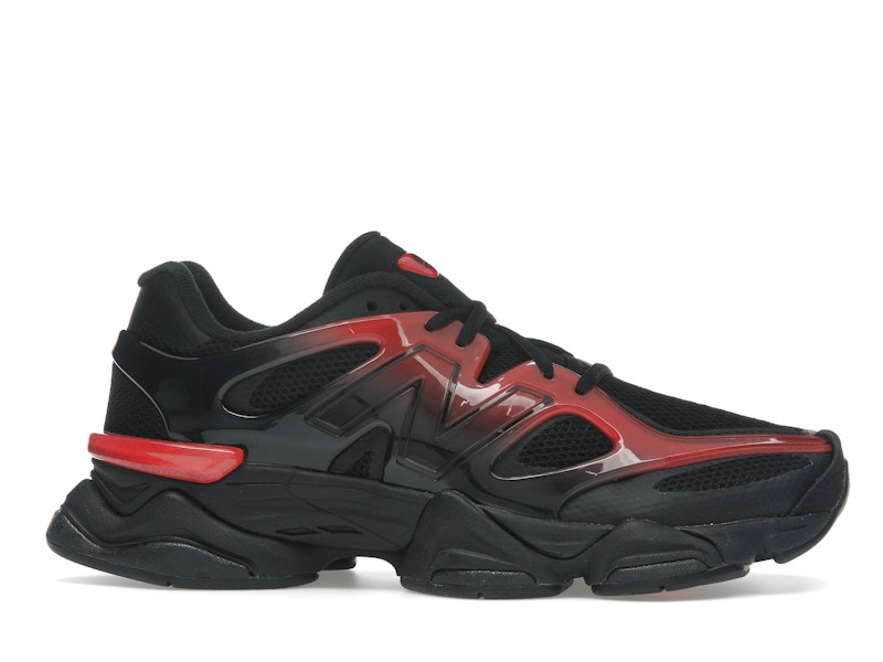 New Balance 9060 Black Red Gradient