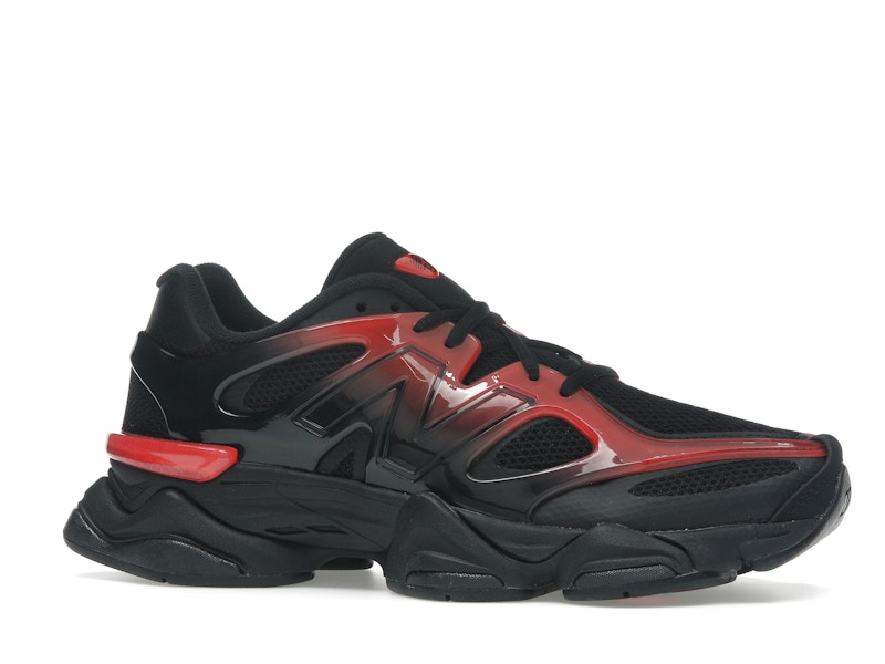 New Balance 9060 Black Red Gradient