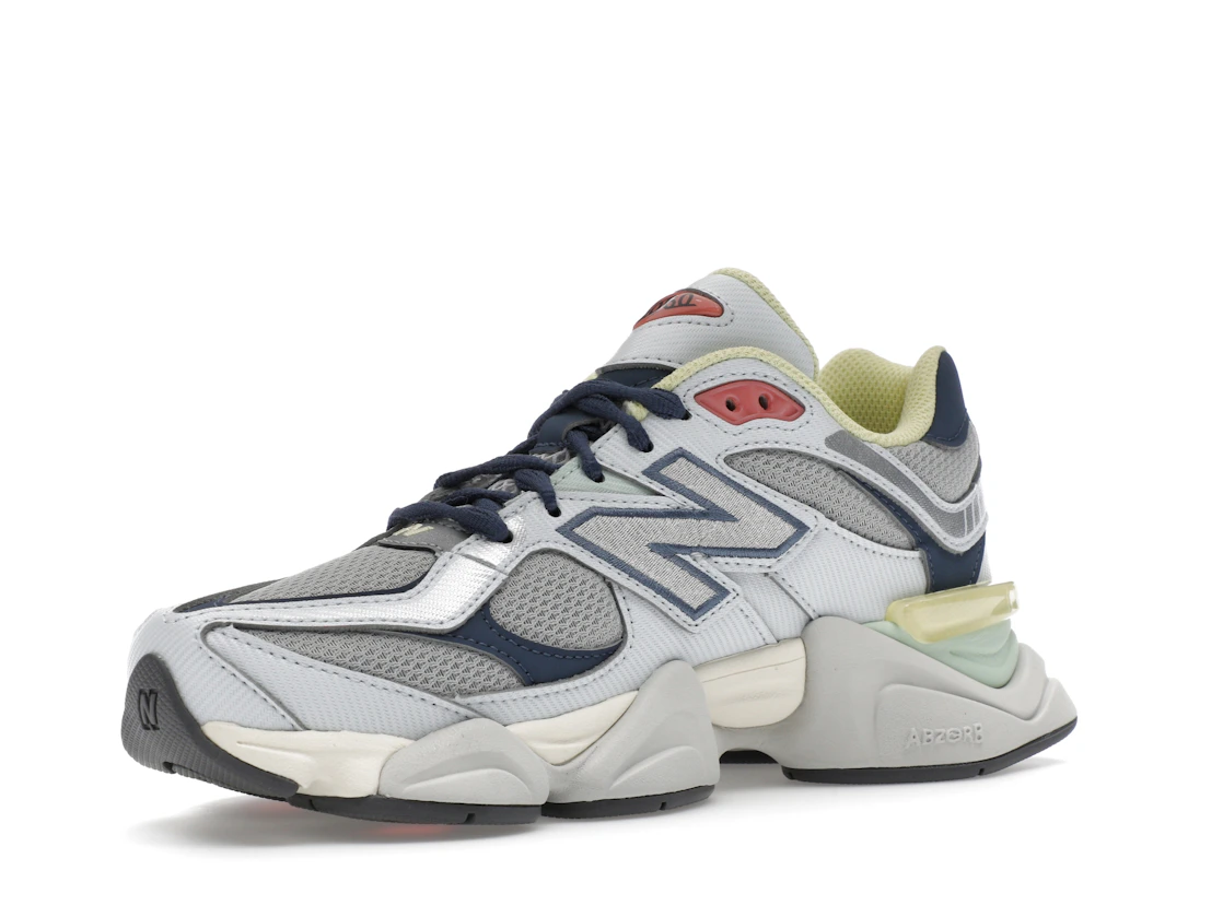 New Balance 9060 Grey Yellow Navy