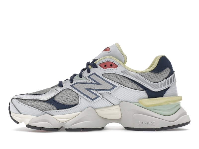 New Balance 9060 Grey Yellow Navy