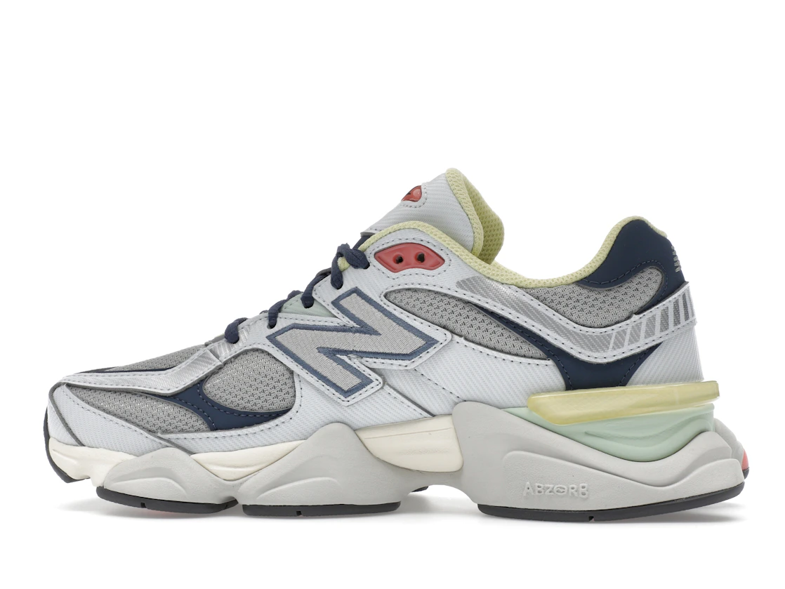 New Balance 9060 Grey Yellow Navy