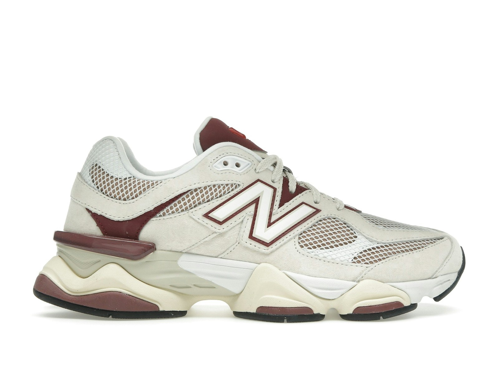 New Balance 9060 Linen Burgundy