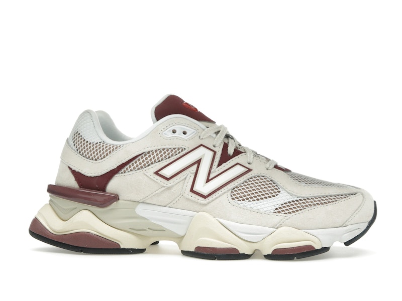 New Balance 9060 Linen Burgundy