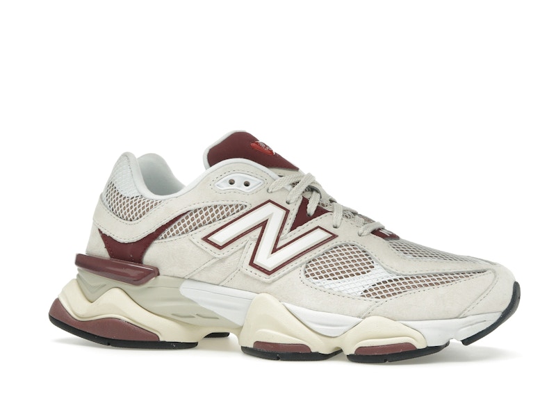 New Balance 9060 Linen Burgundy