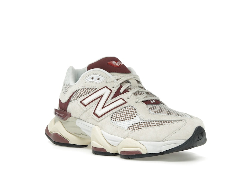 New Balance 9060 Linen Burgundy