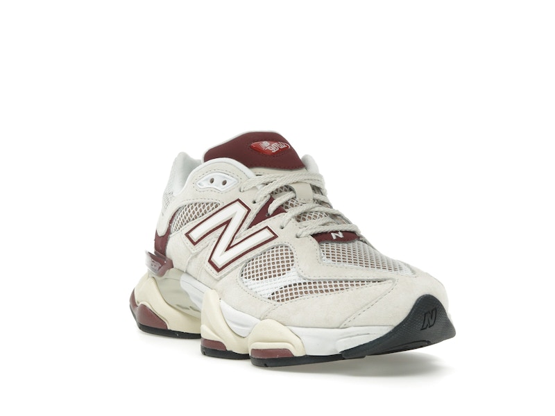 New Balance 9060 Linen Burgundy