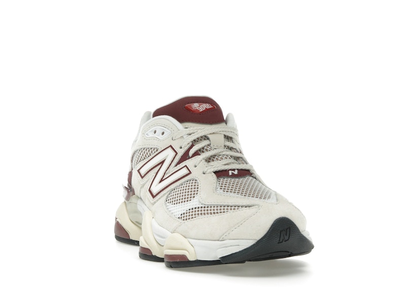 New Balance 9060 Linen Burgundy