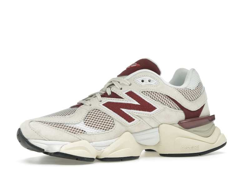 New Balance 9060 Linen Burgundy