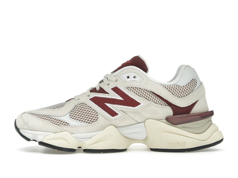 New Balance 9060 Linen Burgundy