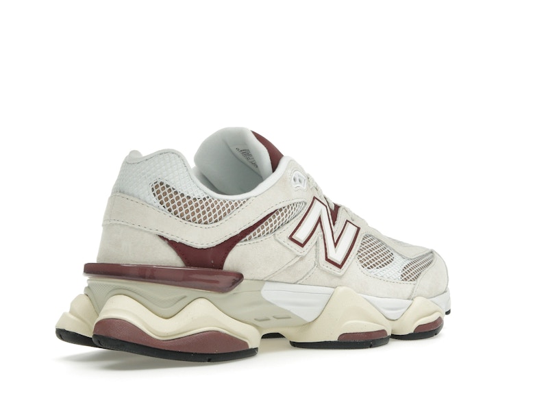 New Balance 9060 Linen Burgundy