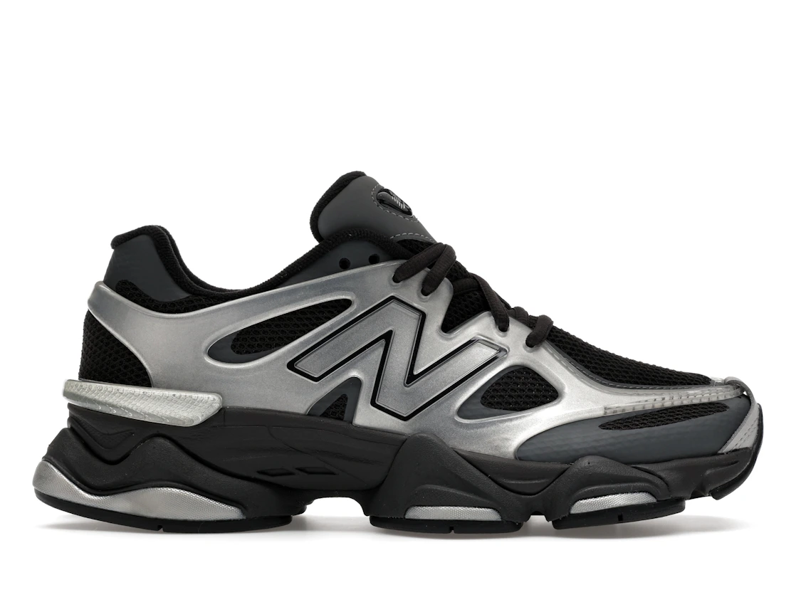 New Balance 9060 X Silver Metallic Black Cement