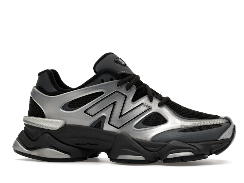 New Balance 9060 X Silver Metallic Black Cement
