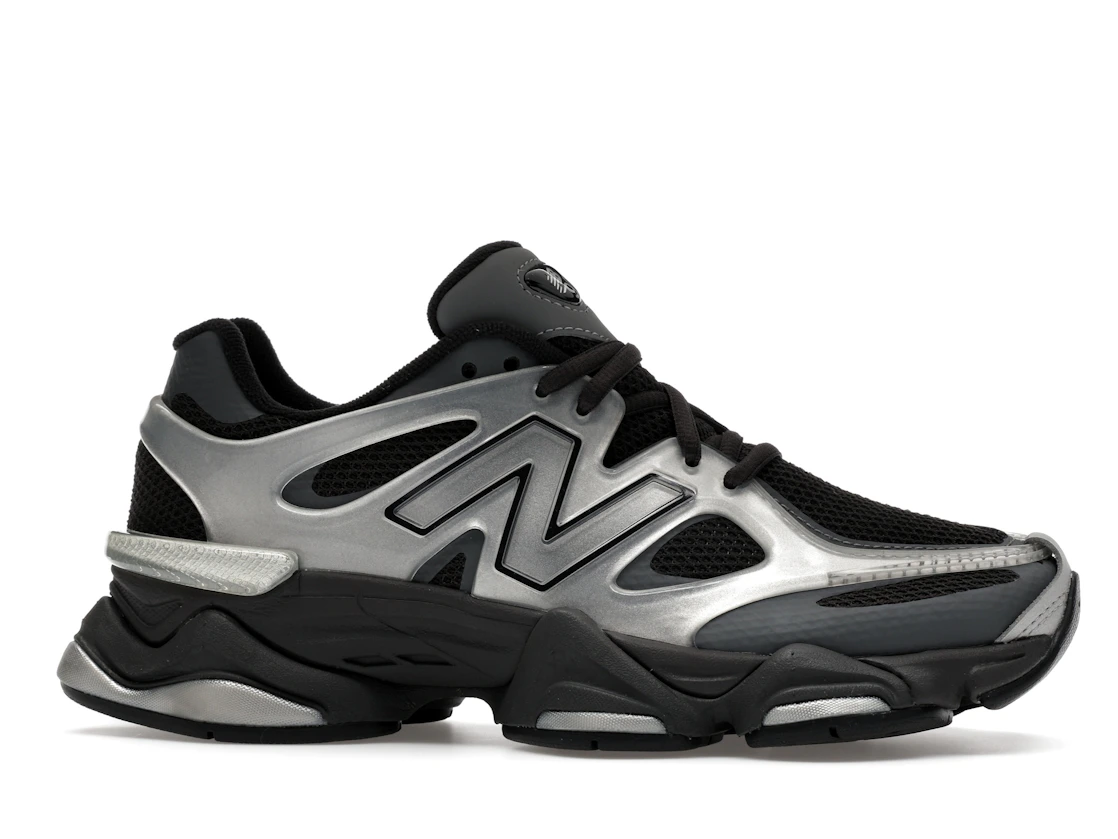 New Balance 9060 X Silver Metallic Black Cement