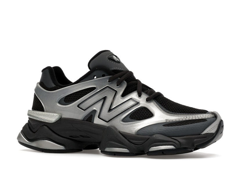 New Balance 9060 X Silver Metallic Black Cement