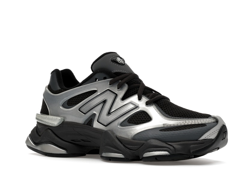 New Balance 9060 X Silver Metallic Black Cement